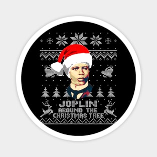 Scott Joplin Around The Christmas Tree Funny Magnet